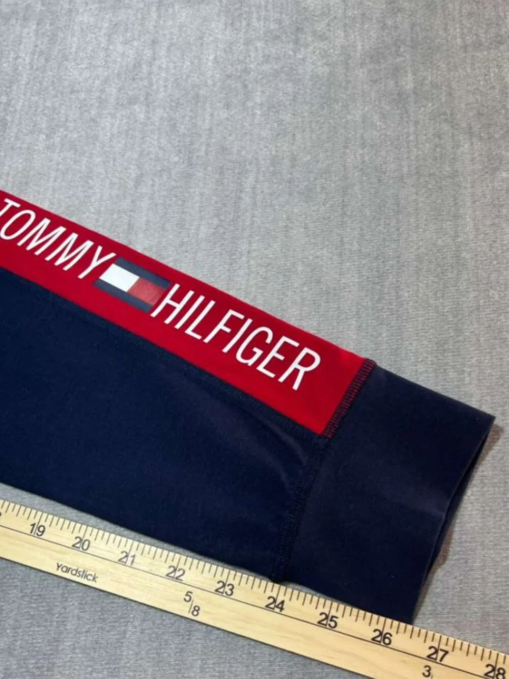 Tommy Hilfiger Sport Navy Red Logo Joggers NWT Size M - Picture 5 of 6